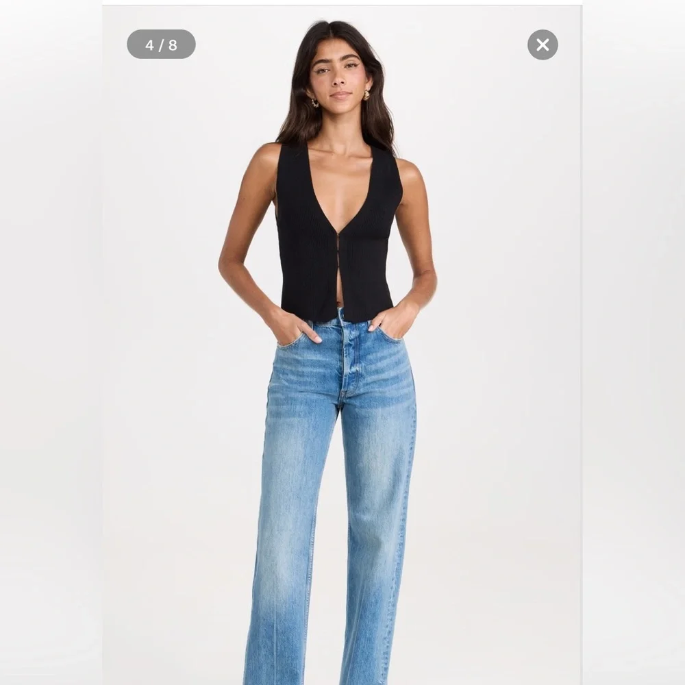 Reformation Myrtle sweater cotton top - size s - Picture 1 of 9